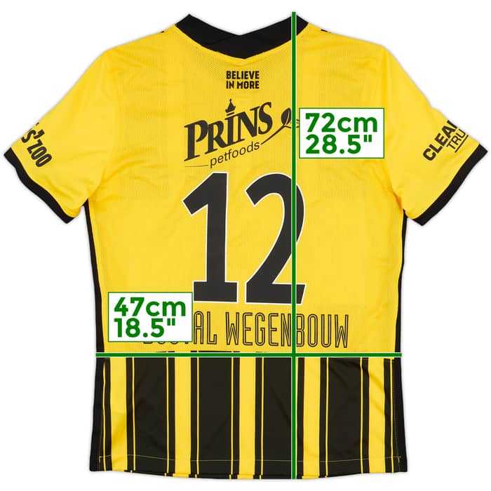 2021-22 Vitesse Home Shirt Dostal Wegenbouw #12 - 9/10 - (M)