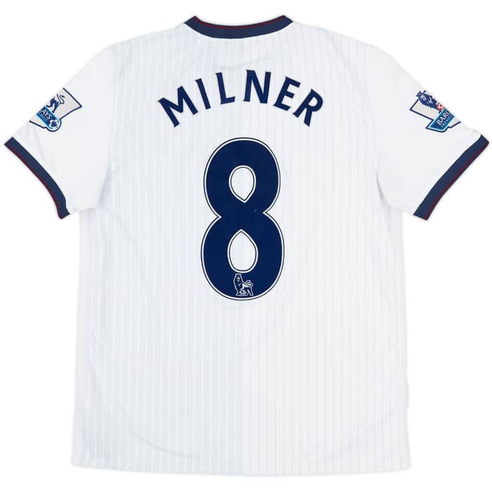 2009-10 Aston Villa Away Shirt Milner #8 - 4/10 - (M)