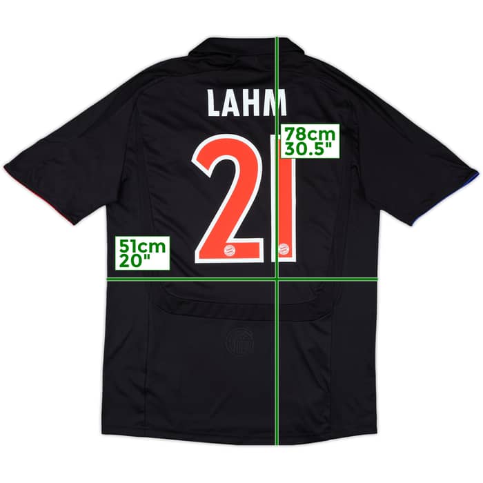 2007-09 Bayern Munich Third Shirt Lahm #21 - 8/10 - (M)