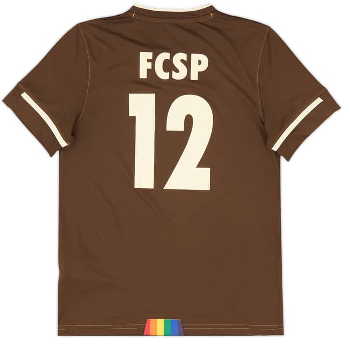 2020-21 St Pauli Home Shirt #12 - 6/10 - (XL.Boys)