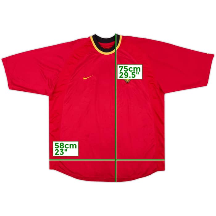 2000-02 Belgium Home Shirt - 10/10 - (XL)