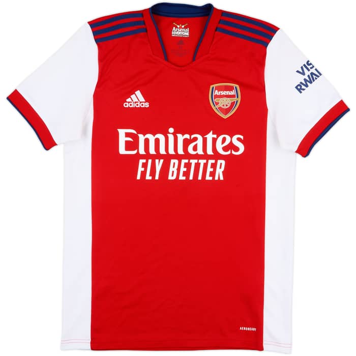 2021-22 Arsenal Home Shirt Saka #7 - 7/10 - (M)