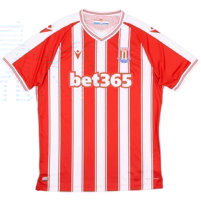 2020-21 Stoke City Home Shirt - 10/10 - (XL)