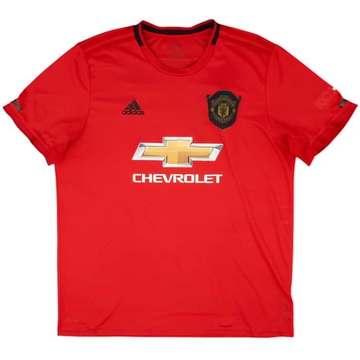 2019-20 Manchester United Home Shirt Maguire #5 - 8/10 - (XL)