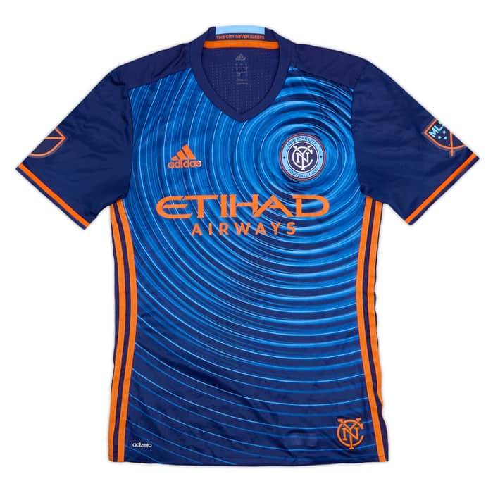 2016-17 New York City Authentic Away Shirt - 6/10 - (S)