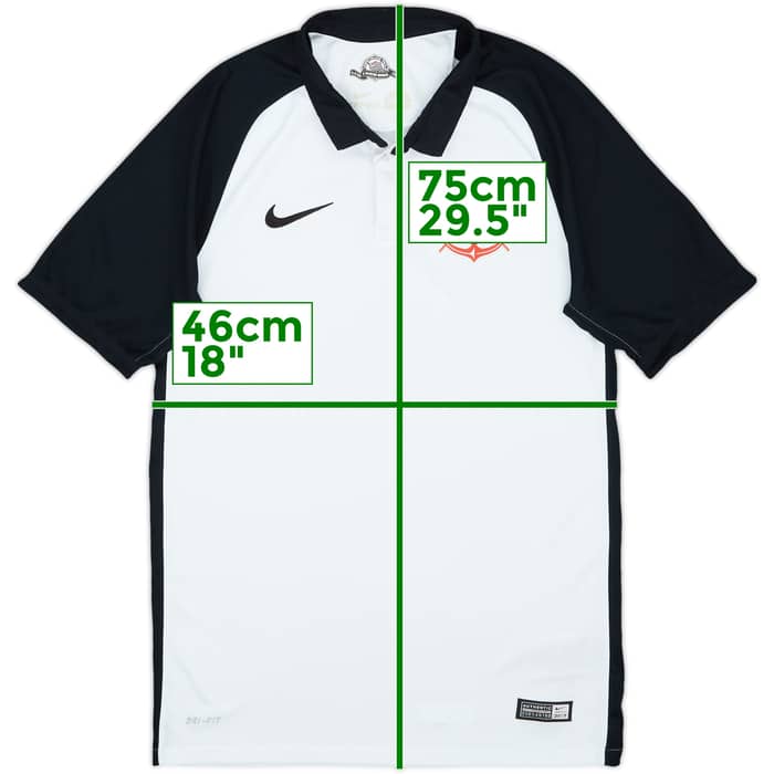 2015 Corinthians Home Shirt - 8/10 - (S)