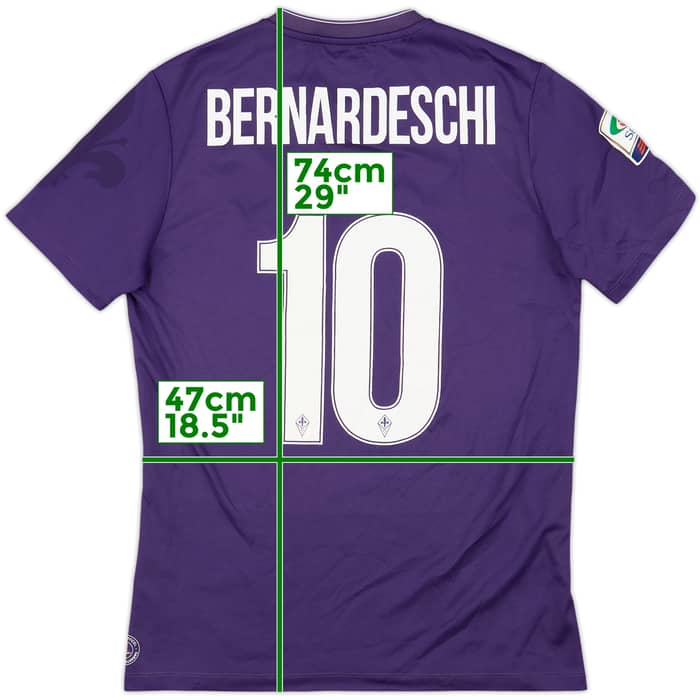 2015-16 Fiorentina Home Shirt Bernardeschi #10 - 8/10 - (M)