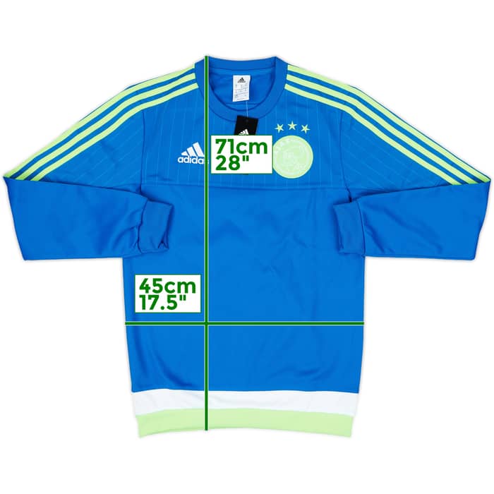 2015-16 Ajax adidas Sweat Top (XS)