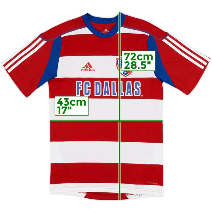 2010-12 FC Dallas adidas Training Shirt - 8/10 - (XL.Boys)