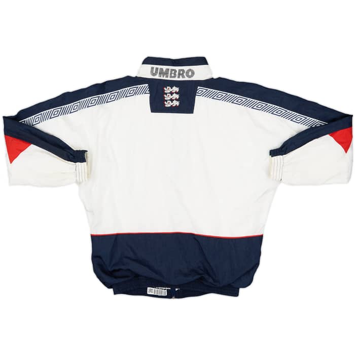 1990-92 England Umbro Track Jacket - 8/10 - (L.Boys)