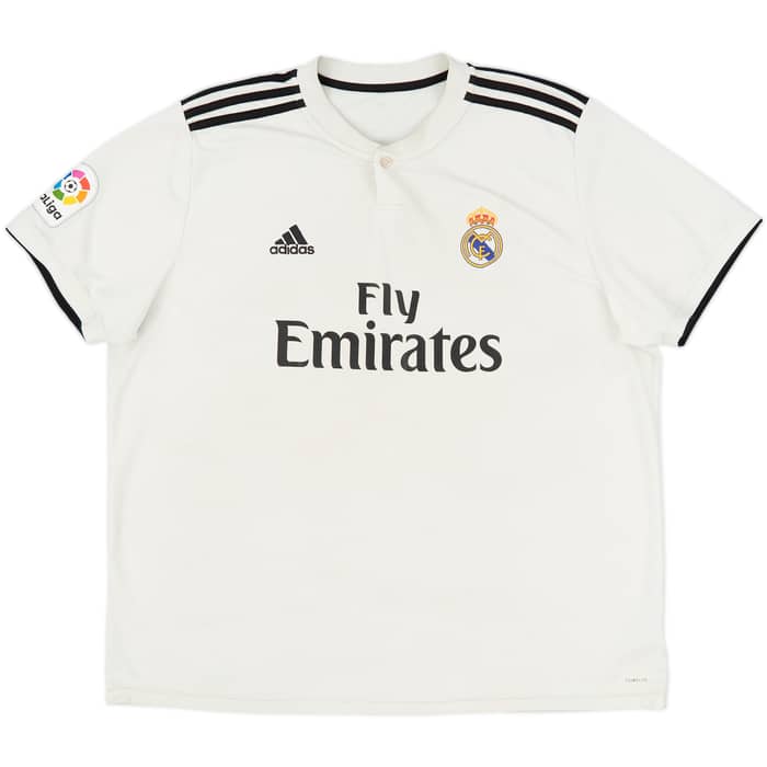 2018-19 Real Madrid Home Shirt - 6/10 - (XXL)