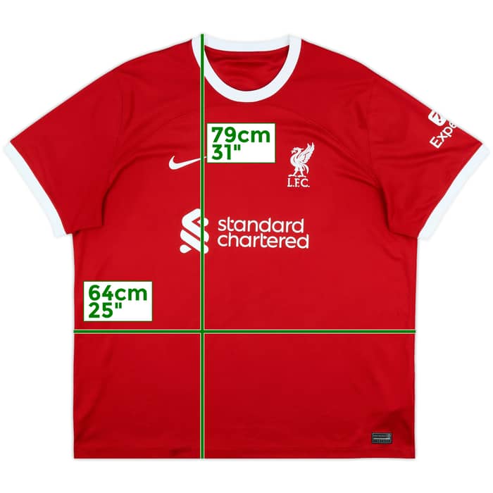 2023-24 Liverpool Home Shirt Diogo J. #20 - 10/10 - (XXL)