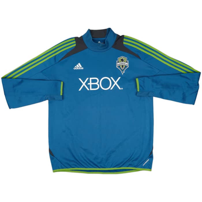 2011-12 Seattle Sounders adidas Drill Top - 8/10 - (M/L)