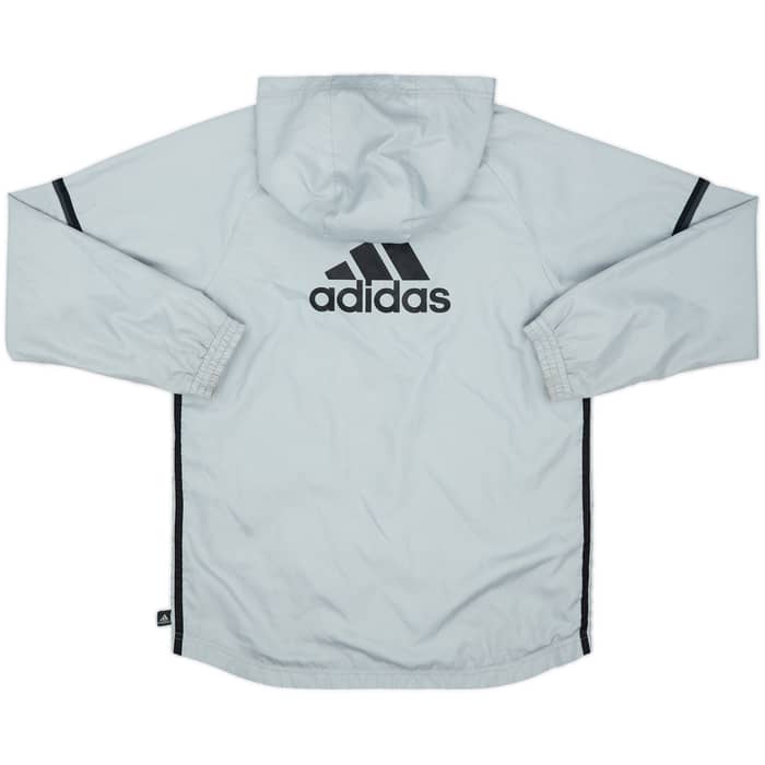 2015-16 Seattle Sounders adidas Hooded Rain Jacket - 8/10 - (L.Boys)