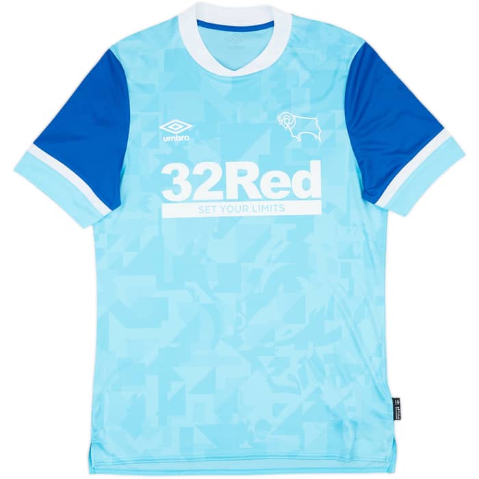 2021-22 Derby County Away Shirt - 6/10 - (L)