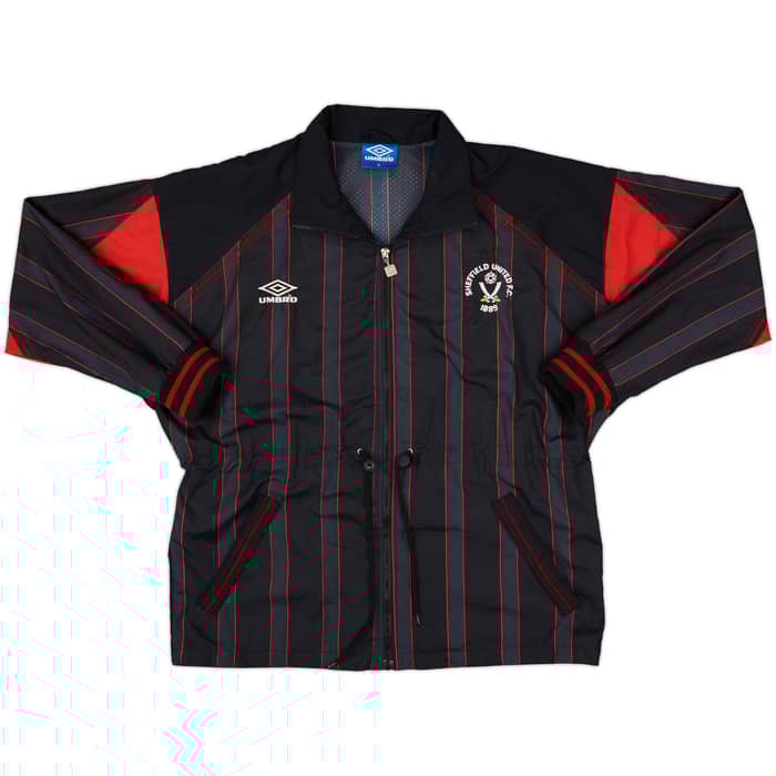 1991-92 Sheffield United Umbro Track Jacket - 8/10 - (M)