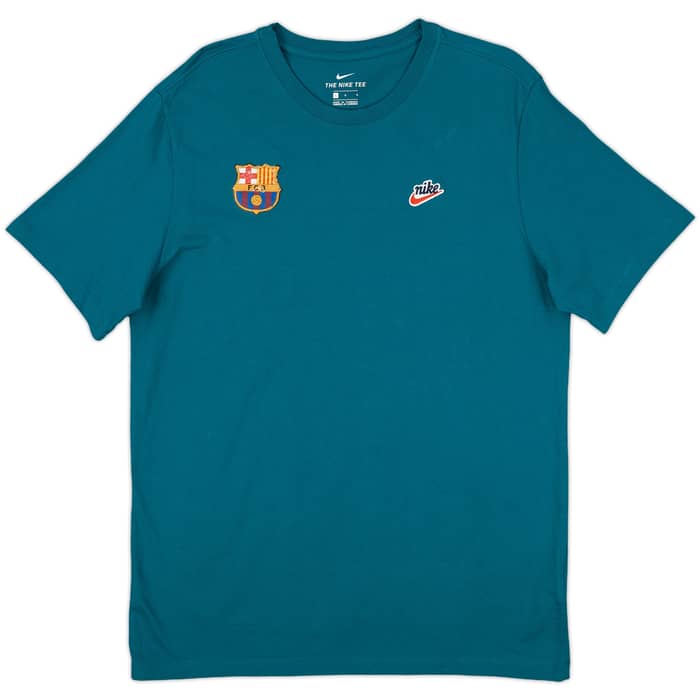 2019-20 Barcelona Nike Cotton Tee - 6/10 - (L)