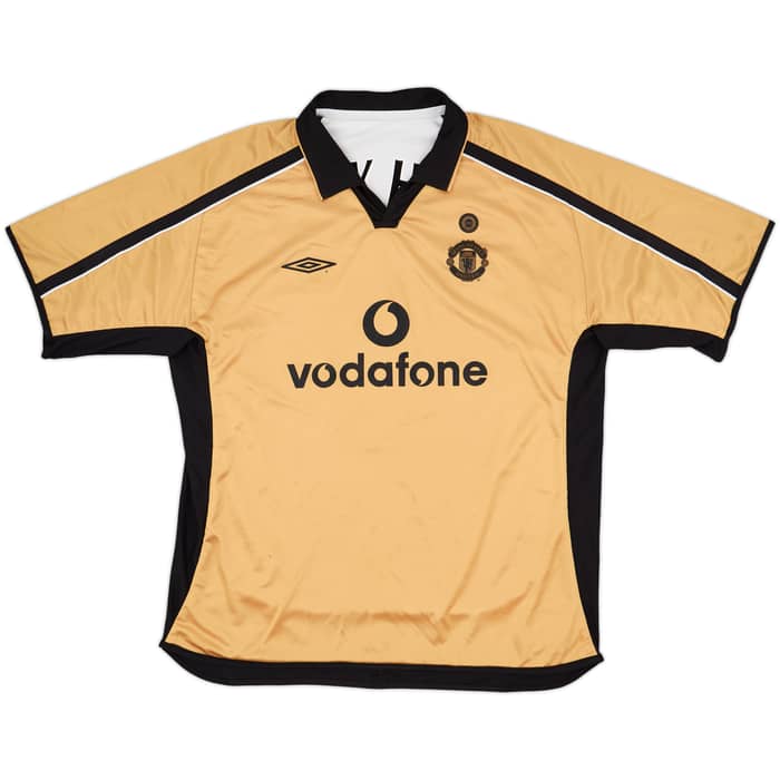 2001-02 Manchester United Centenary Away/Third Shirt Beckham #7 - 7/10 - (XXL)