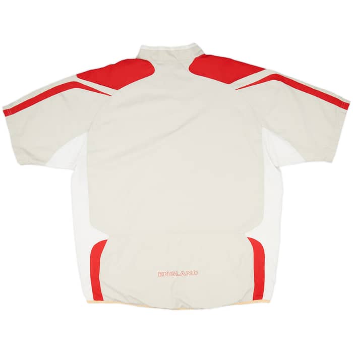 2007-08 England Umbro 1/4 Zip S/S Training Top - 7/10 - (XL)