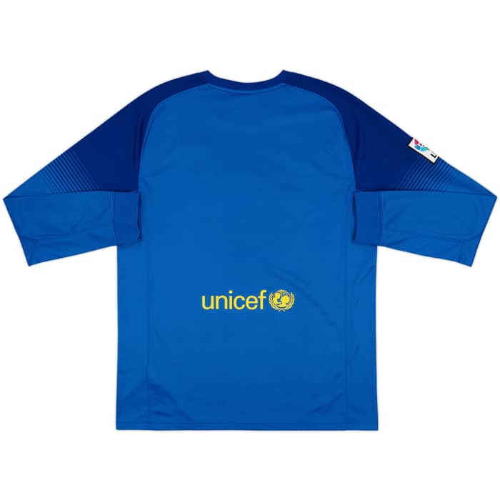2013-14 Barcelona GK Shirt - 8/10 - (L)