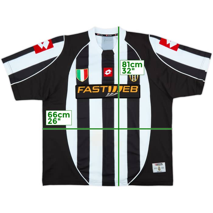 2002-03 Juventus Home Shirt Del Piero #10 - 9/10 - (L/XL)