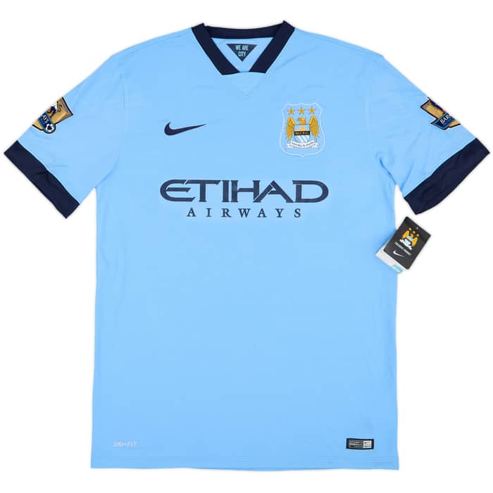 2014-15 Manchester City Home Shirt Lampard #18 (L)