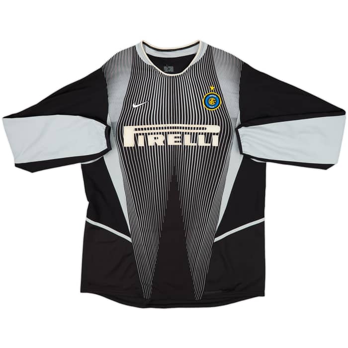 2002-03 Inter Milan GK Shirt - 6/10 - (L)