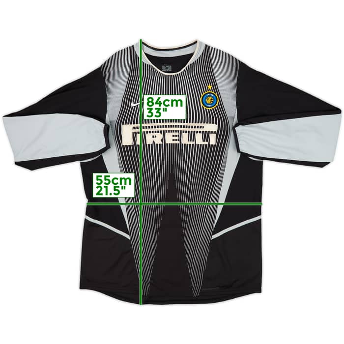 2002-03 Inter Milan GK Shirt - 6/10 - (L)