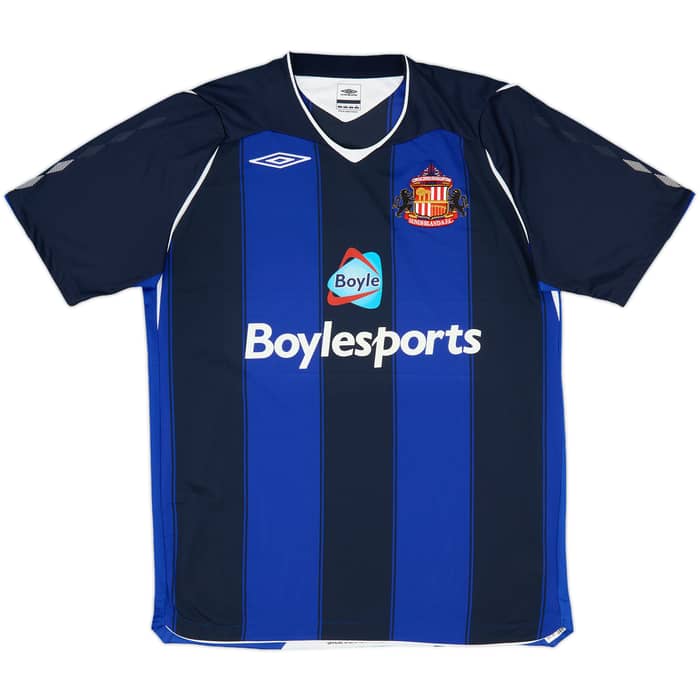 2008-09 Sunderland Away Shirt Yorke #19 - 8/10 - (L)