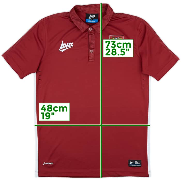2020-21 Northampton Avec Polo Shirt - 8/10 - (S)