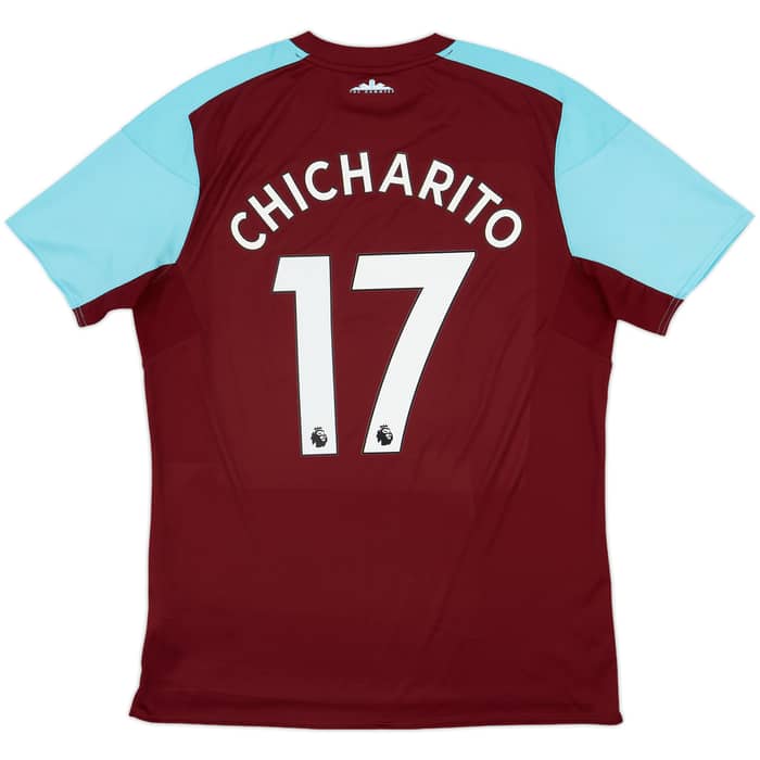 2017-18 West Ham Home Shirt Chicharito #17 - 6/10 - (XL)