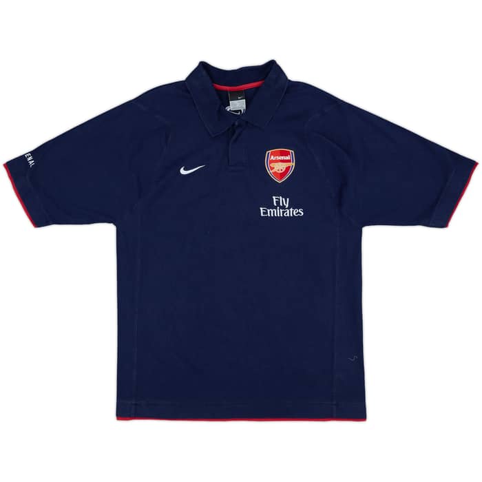 2006-07 Arsenal Nike Polo Shirt - 8/10 - (L)