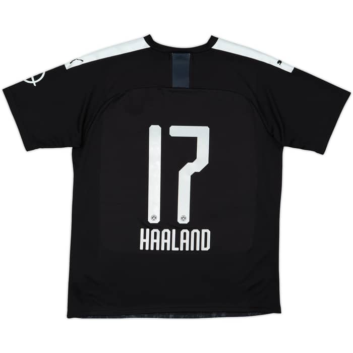 2019-20 Borussia Dortmund Away Shirt Haaland #17 - 10/10 - (L)