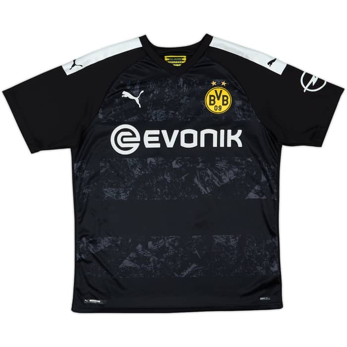 2019-20 Borussia Dortmund Away Shirt Haaland #17 - 10/10 - (L)