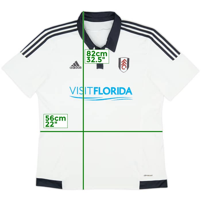 2015-16 Fulham Home Shirt - 9/10 - (XL)