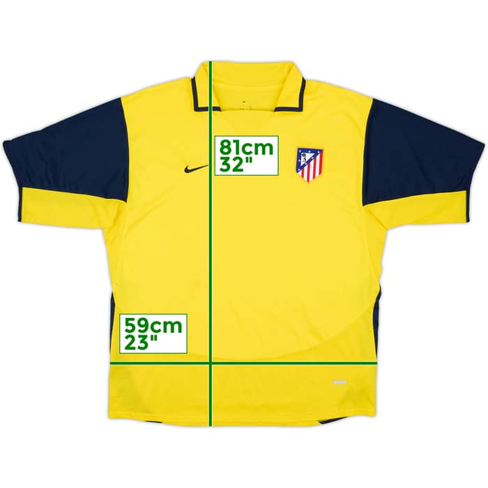 2003-04 Atletico Madrid Away Shirt - 5/10 - (XL)