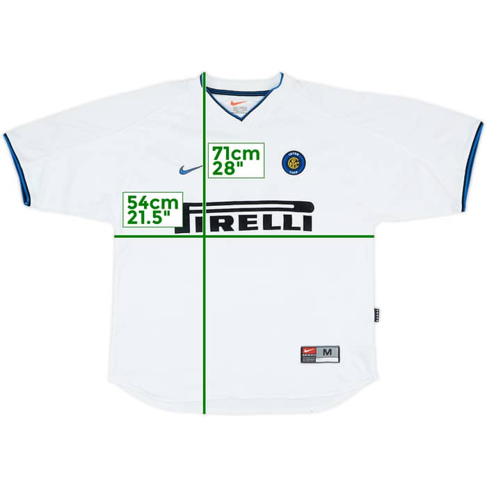 1999-00 Inter Milan Away Shirt Di Biagio #23 - 5/10 - (M)