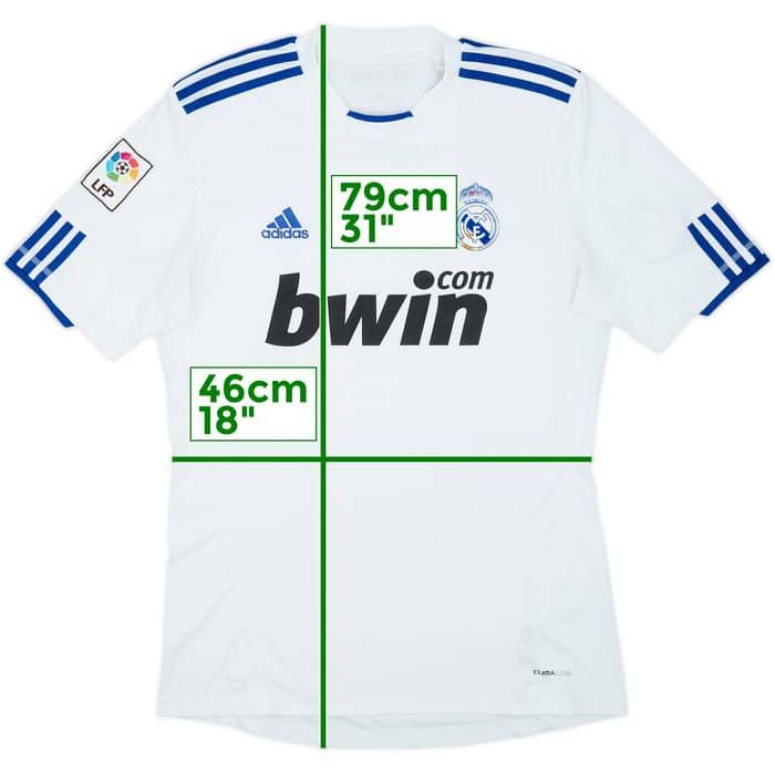 2010-11 Real Madrid Home Shirt - 4/10 - (M)