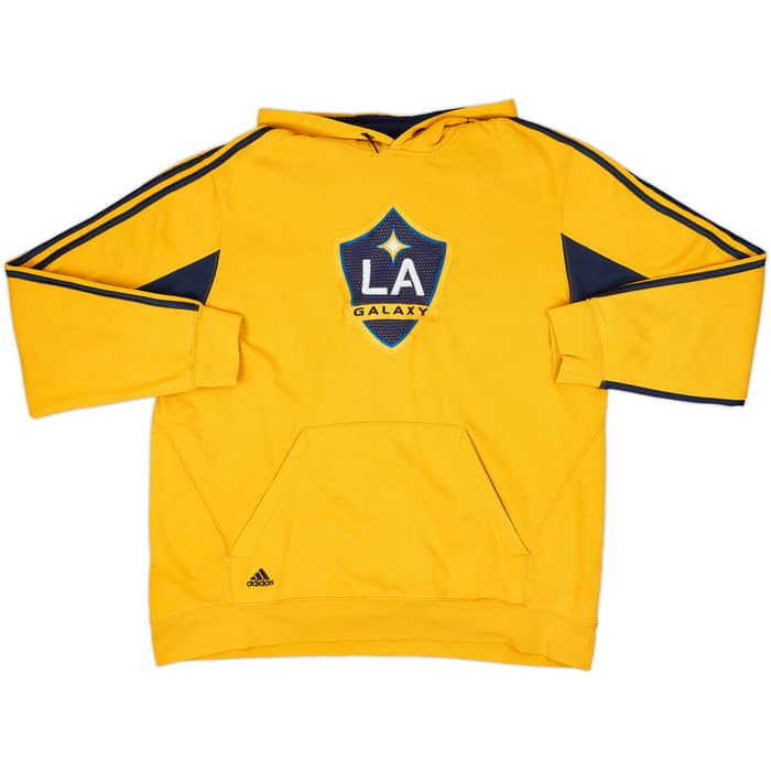 2011 LA Galaxy adidas Hooded Sweat Top - 8/10 - (XL)