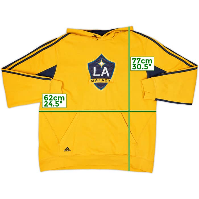 2011 LA Galaxy adidas Hooded Sweat Top - 8/10 - (XL)