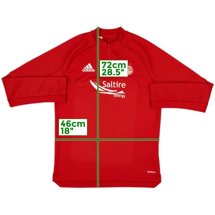 2020-21 Aberdeen adidas Training Top - 8/10 - (L.Boys)