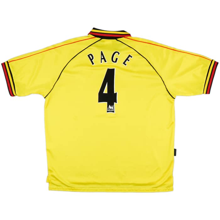 1999-01 Watford Home Shirt Page #4 - 8/10 - (XL)