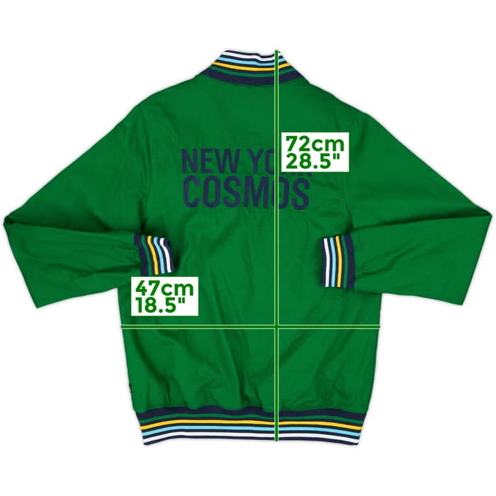 2011-12 New York Cosmos Umbro Track Jacket - 8/10 - (S)