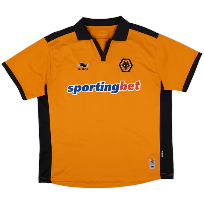 2009-10 Wolves Home Shirt - 8/10 - (L)