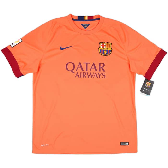 2014-15 Barcelona Away Shirt Messi #10 (XL)