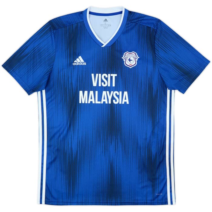2019-20 Cardiff City Home Shirt - 9/10 - (L)