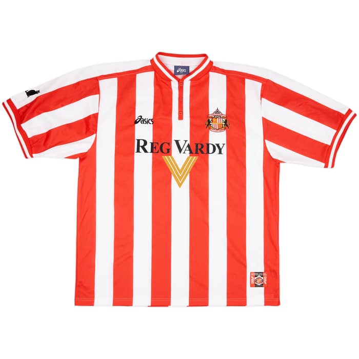 1999-00 Sunderland Home Shirt Quinn #9 - 7/10 - (XXL)