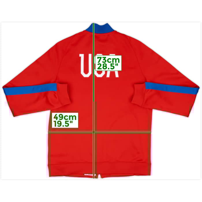 2014-15 USA Nike Track Jacket - 8/10 - (M)