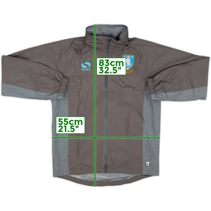 2016-17 Sheffield Wednesday Sondico Hooded Rain Jacket (S)