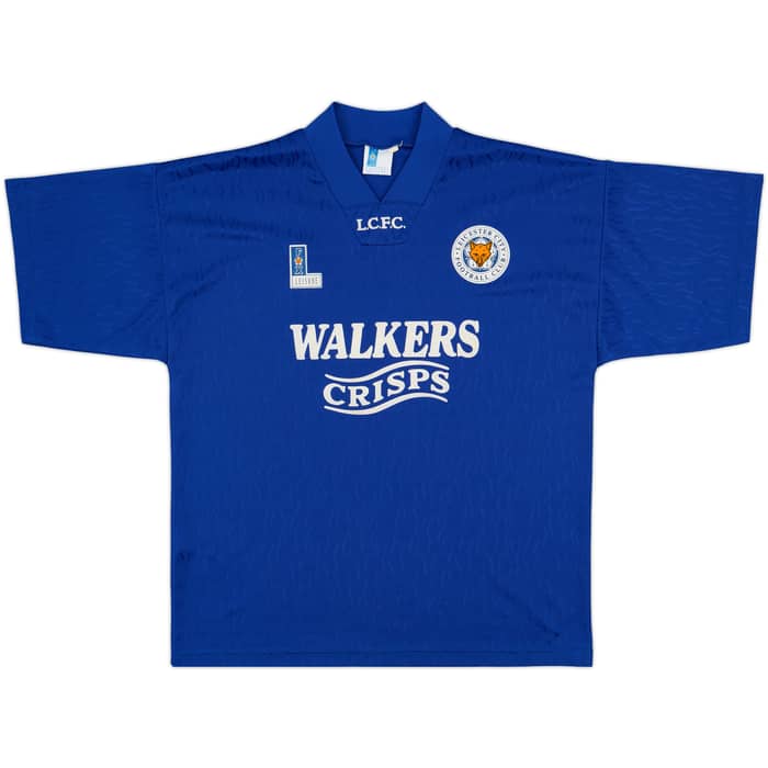 1992-94 Leicester Home Shirt - 8/10 - (L)